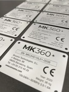 Placas maquinarias